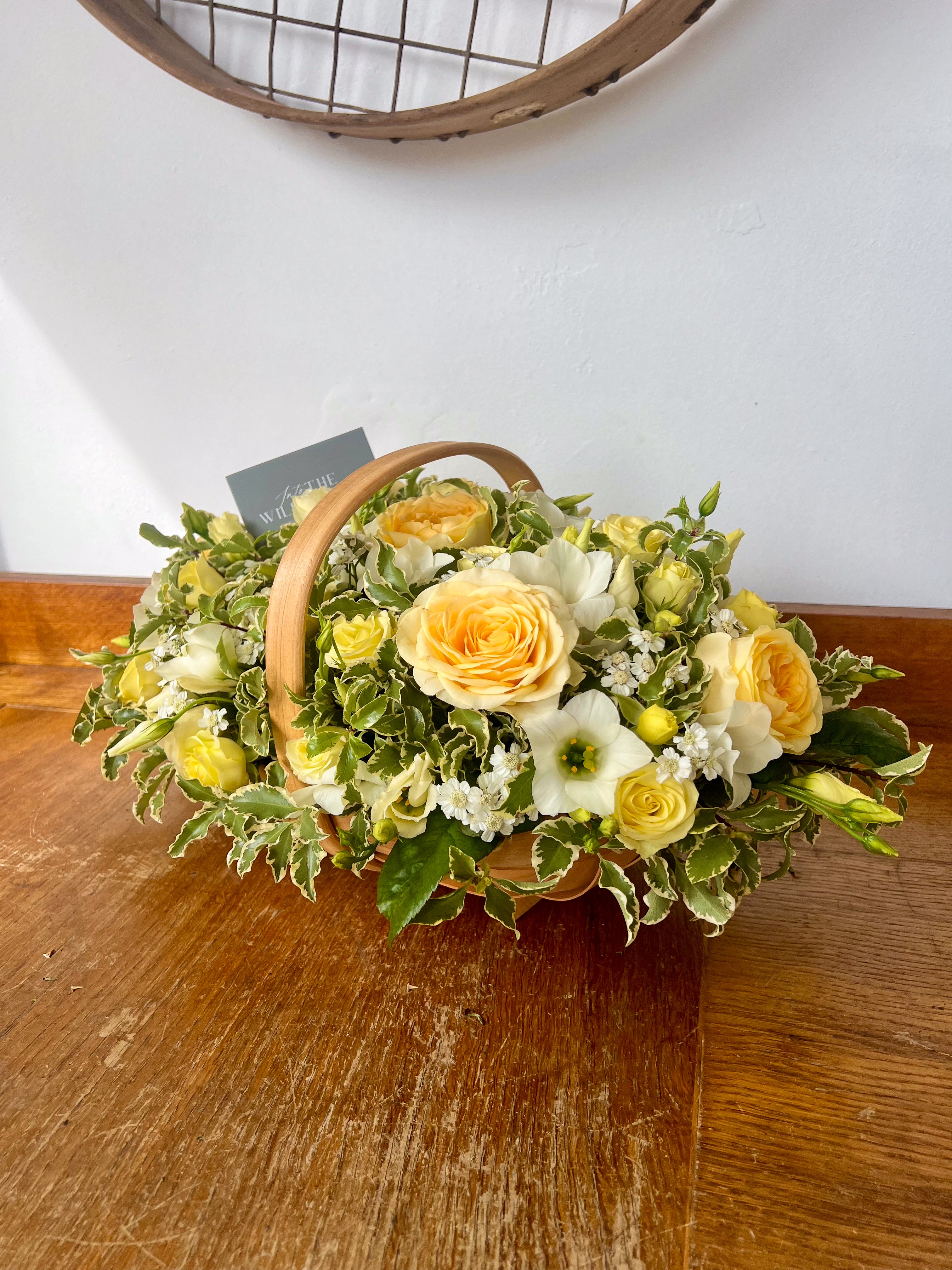 The Seasonal Florist Pick Floral Trug